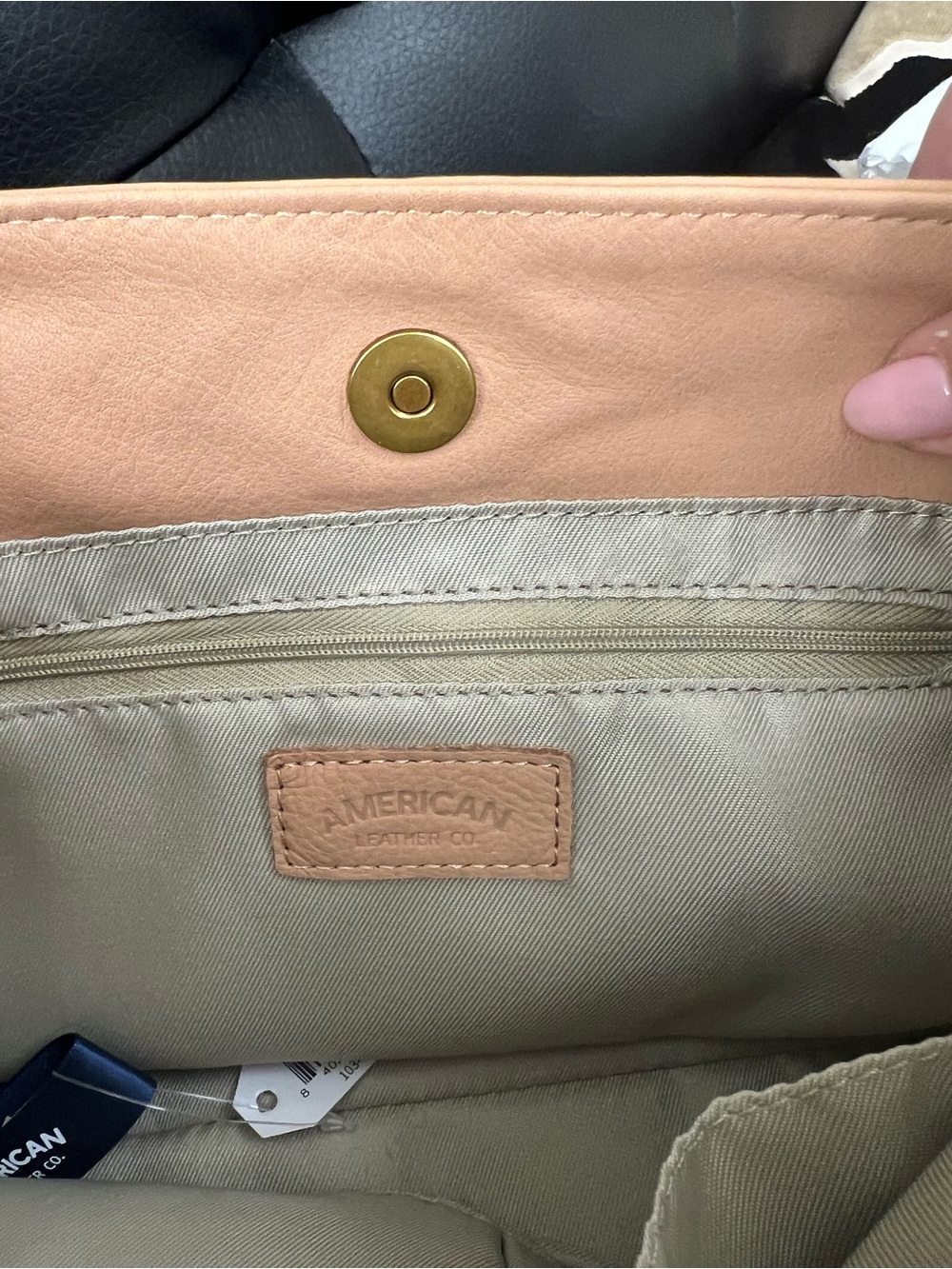 American Leather Co. Shoulder Bag, leather - Picture 4 of 9